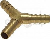 Y-shaped Connector 5 mm - Brass